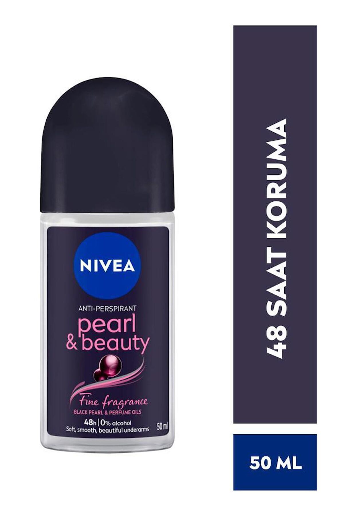 Nivea Deo Roll-On Pearl&Beauty Black Kadın 50 Ml